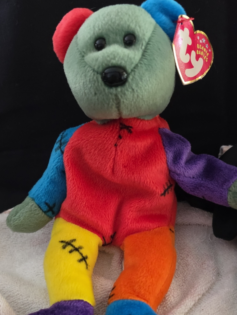 Vinted Rate Ty Multicolor Beanie Babies. Meet Frankenteddy And Count